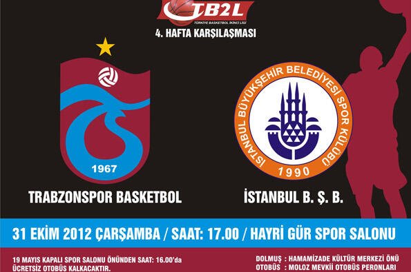 Basketbol takımımız İstanbul BŞB'yi konuk edecek