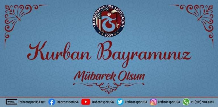 Trabzonspor USA – Kurban Bayramınız Kutlu Olsun