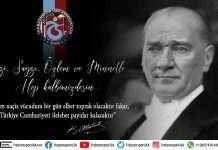 Trabzonspor USA – Atamızı özlem ve minnetle anıyoruz